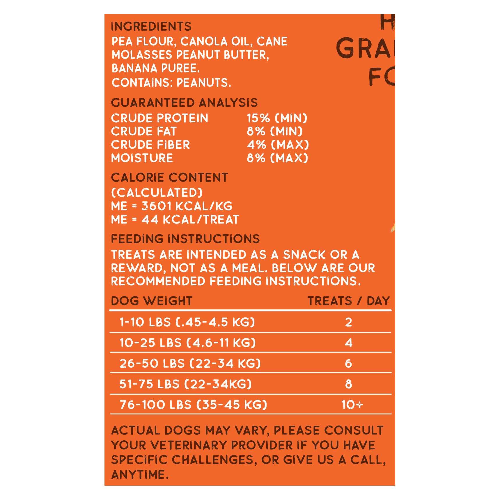 Doggy Delirious Peanut Butter Banana-Licious Flavor Dog Treats, 5 Lbs